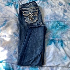 *Black Friday Sale* Rock revival straight skinny jeans